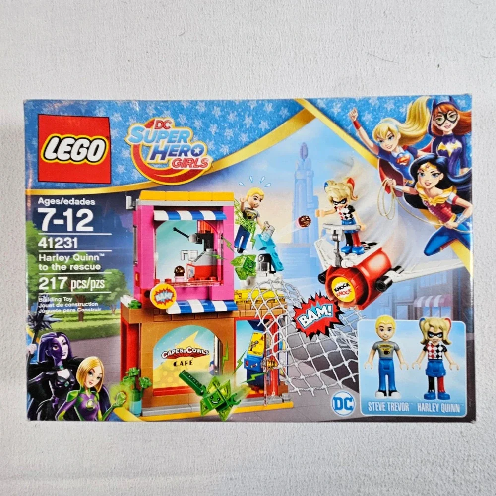 LEGO Harley Quinn to the Rescue DC Super Hero Girls 41231 Blue 217pc Set